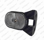 Svítilna poziční LED 12V bílá s držákem 