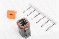 Konektor Deutsch 6.pólový - zástrčka 