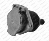 Zásuvka 7.pól 24V hliníková typ S