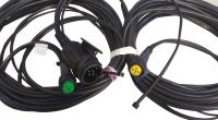 Kabeláž přívěsného vozíku 13.pól. 10m, 5.pól.zástrčkou Aspöck a 2x8m kabel s DC připojením