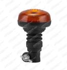 Maják oranžový 12/24V LED násuvný pružný ECE R65, R10  Ø 86mm