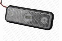 Svítilna poziční bílá LED 12/24V 96x31mm