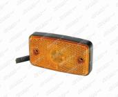 Svítilna poziční LED 12V oranžová 83x47mm COBO