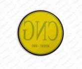 Samolepka CNG Ø 7,5cm vnitřní