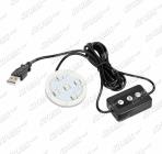 Led osvětlení pod osvěžovače vzduchu Poppy(originál) 150ml a Trucky 150ml USB 