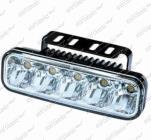 Světlomet denní svícení  sada 12/24V LED